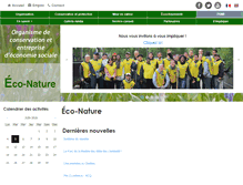 Tablet Screenshot of eco-nature.ca